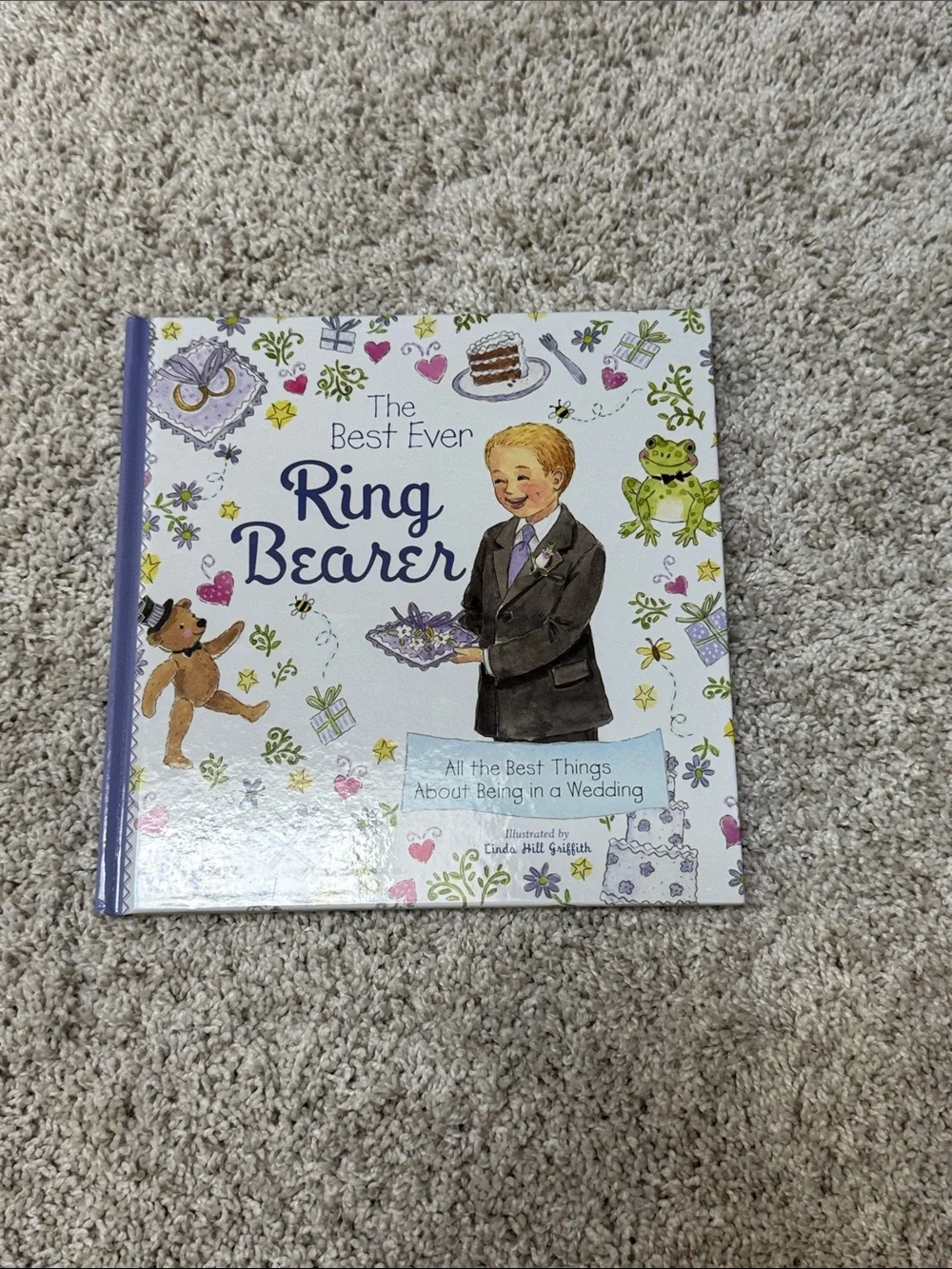 “The Best Ever Ring Bear” Teaching Kids about weddings book